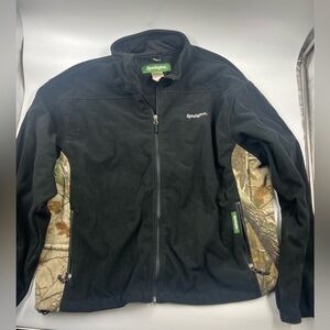 Remington Coat Size 2xl Men Black & Camo